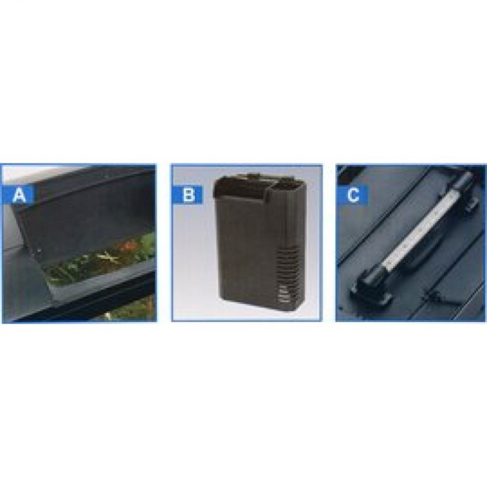 Acvariu pesti HAILEA K20 negru-20L [3]