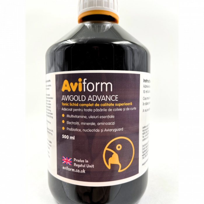 Aviform Avigold Advance All-in-One Super Tonic Supliment pentru papagali 500 ml [2]