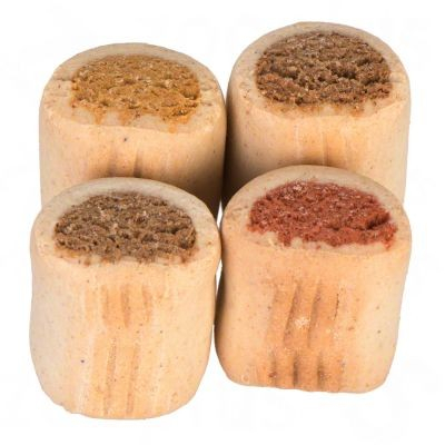 Biscuiti crocanți cu pui, brânză și somon 1 kg Recompense pentru caini [3]