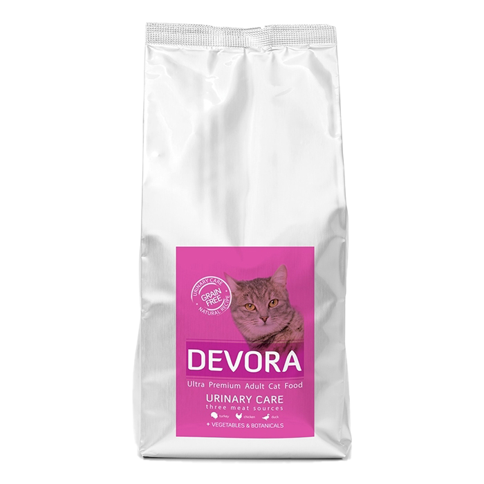 Devora Grain Free Urinary Hrana uscata pentru pisici cu curcan pui si rata 400 g [2]