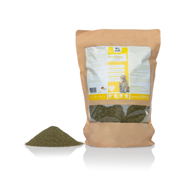 FORTAN Alge marine 2.5 kg – Supliment nutritiv natural cu iod și minerale pentru câini și pisici [2]