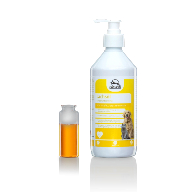 FORTAN ulei de somon 500ml, supliment nutritiv caini si pisici [2]