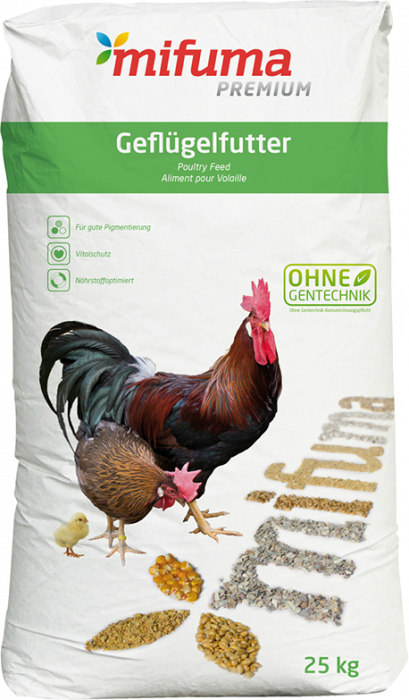 Furaj pelet pentru pui crestere Mifuma Premium 25 kg [2]