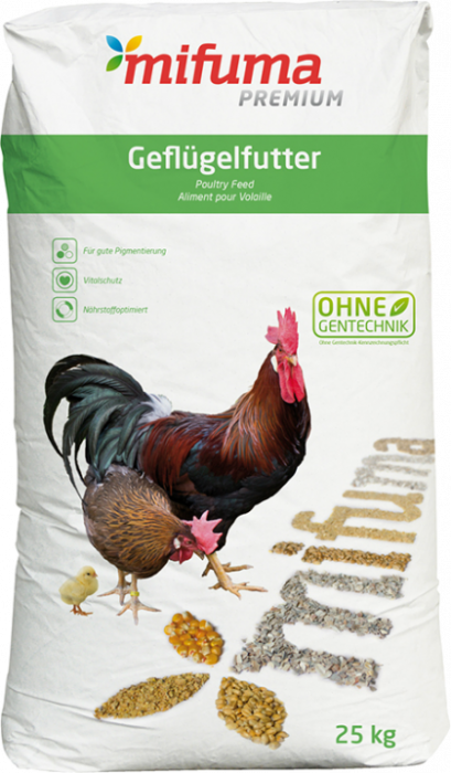 Furaj pelet pentru pui crestere Mifuma Premium 25 kg [1]