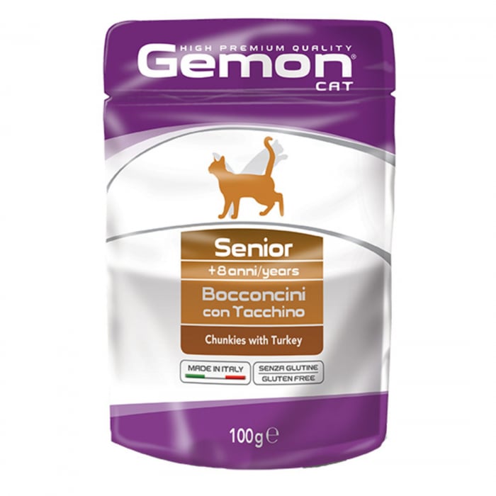 Gemon Cat 100 g, Senior, Curcan [1]