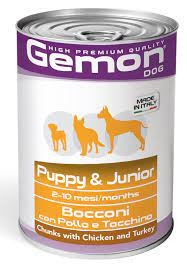 Gemon Conserva pentru caini cu pui și curcan - Puppy&Junior 24X415g [2]