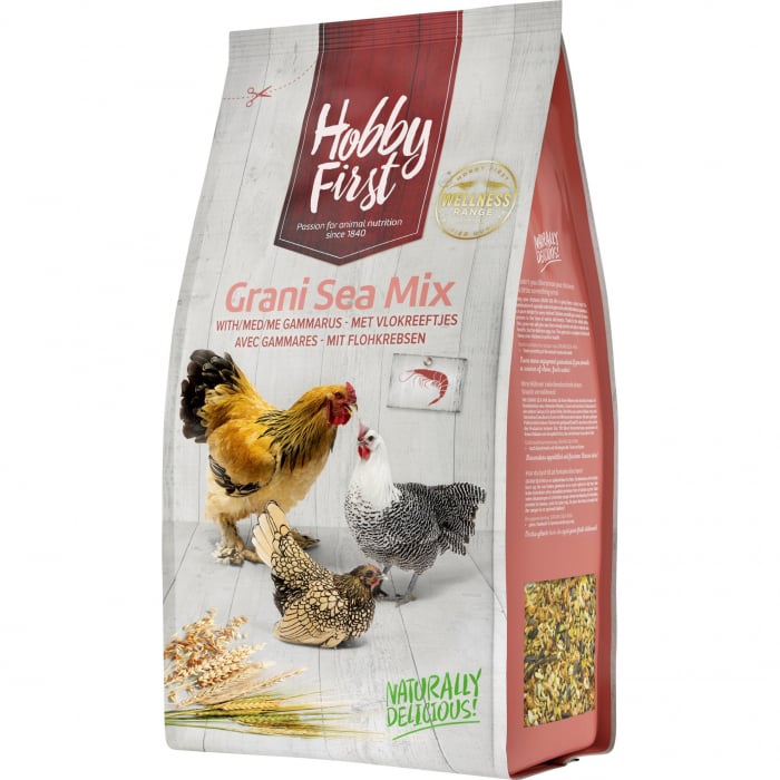 Hobby First Grani Sea Mix Gammarus 3 kg Supliment nutritiv pasari de expozitie [2]