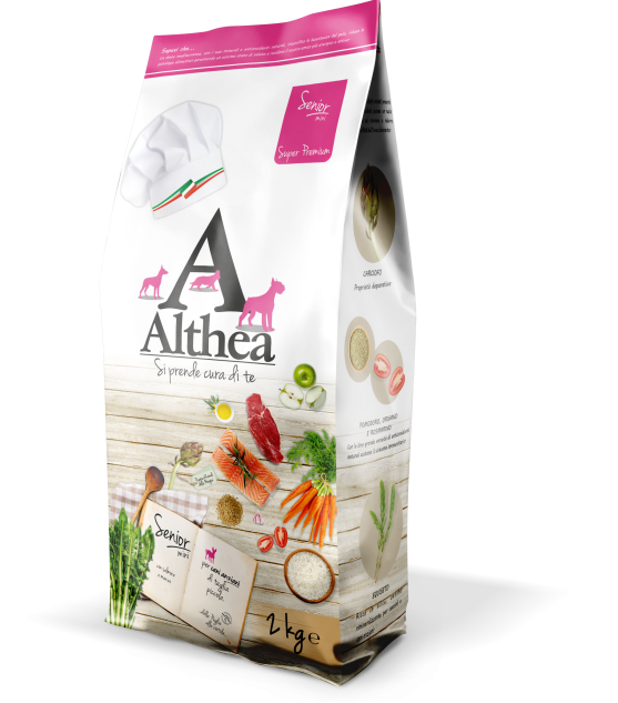 Hrana caini Super Premium mini adult senior cu somon Althea Senior mini-2kg [2]