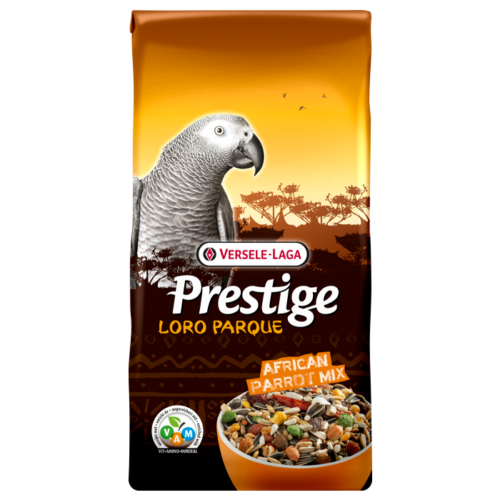 Hrana pentru papagali imbogatita cu peleti, Versele Laga Prestige Loro Parque African Parrot Mix, 15 kg [2]
