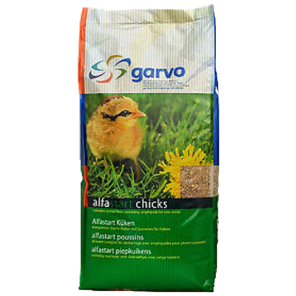 Hrana pentru puii de gaina-Garvo 1075 Alfastart Chicks,Premium-12.5 kg [1]