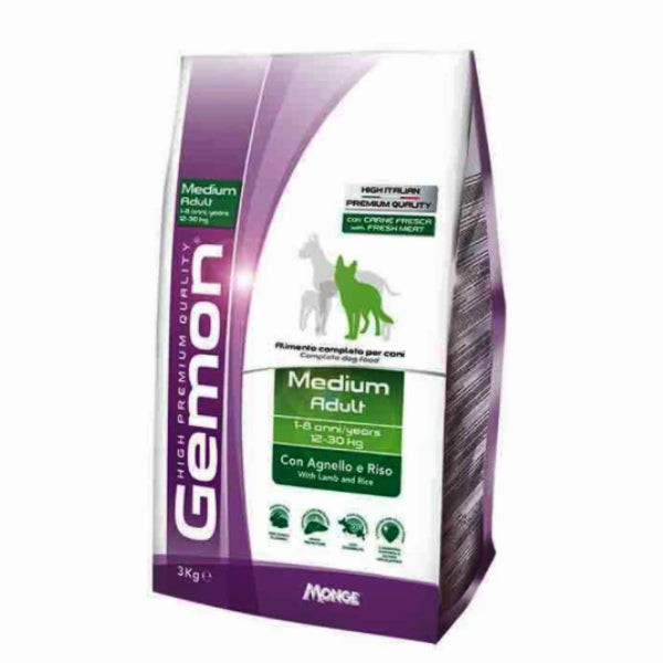 Gemon Hrana uscata caini adulti high premium miel si orez Medium Adult-20kg [2]