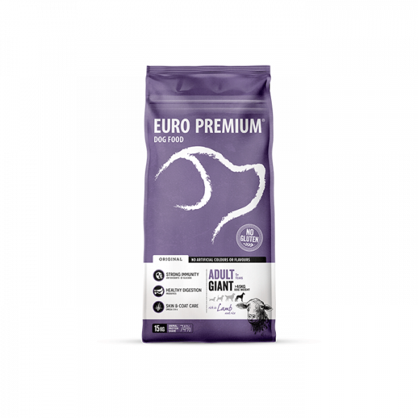 Hrana uscata caini, Euro Premium Giant Adult, Miel & Orez-15kg [2]