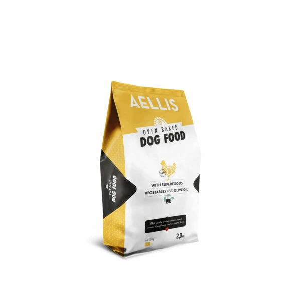 Hrana uscată pentru câini coaptă în cuptor, cu pui,Aellis Owen Baked Chicken-2kg [1]