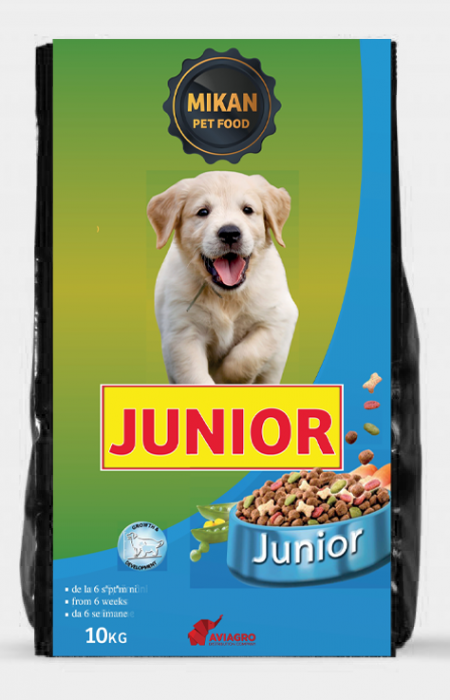 Hrana uscata pentru caini junior Mikan Junior 10 kg [2]