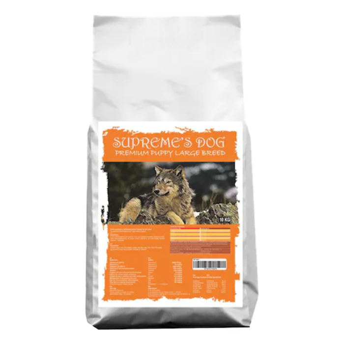 Hrana uscata pentru caini Supreme's Dog Premium, Puppy talie mare, 10 Kg [2]