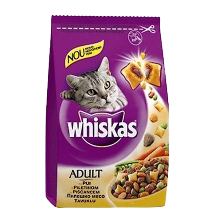 Hrana uscata pentru pisici adulte Whiskas, Pui, 14Kg [2]