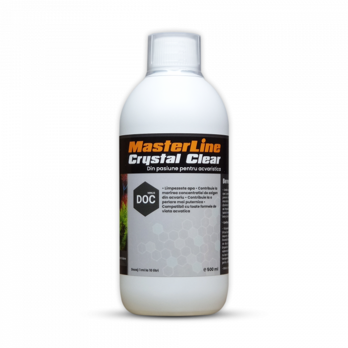 MasterLine Crystal Clear – 500 ml, Clarificator pentru Apa de Acvariu [1]