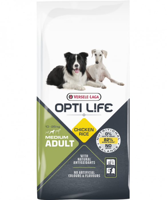 Opti Life Adult Medium - Hrana uscată pentru câini-12,5 kg [2]