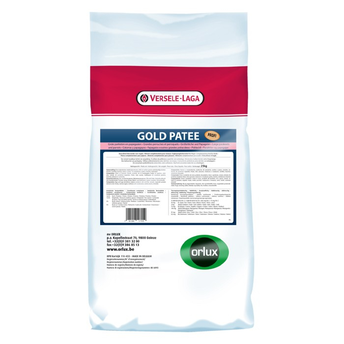 Orlux Gold Patee -25 kg, hrana umeda Big Parakeets & Parrots [2]