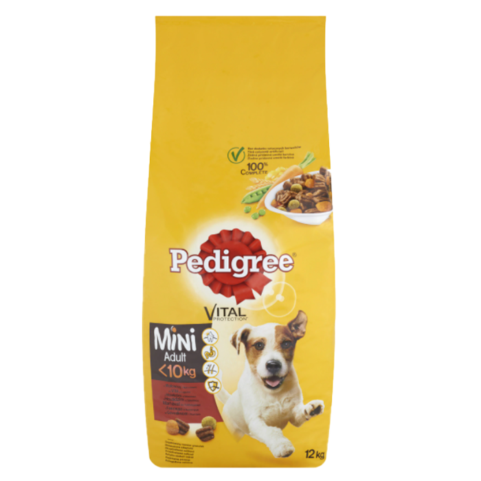 Pedigree Mini Adult, Vita & Legume-12Kg, hrana uscata pentru caini de talie mica [2]
