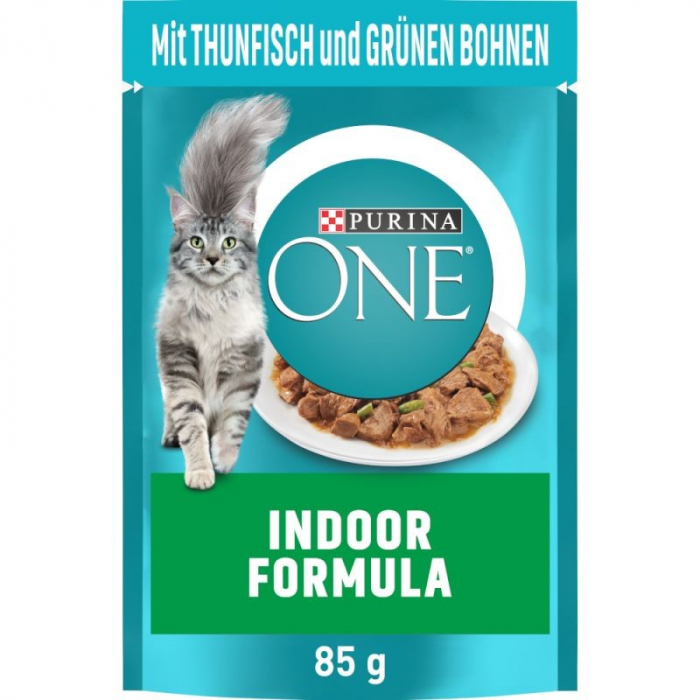 Purina One Indoor Formula 85 g Hrana umeda plic pisici [2]