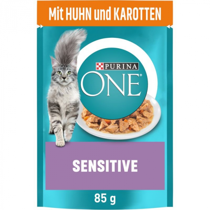 Purina One Sensitive plic -85g Hrana umeda pentru pisici [2]