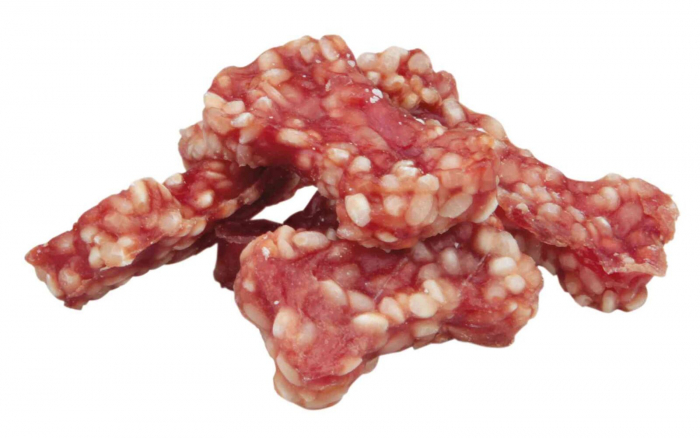 Recompense Pentru Caini, Premio, Oase Cu Rata Si Orez, 80 g [2]