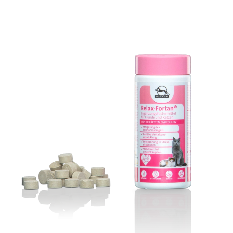 Relax-Fortan 100 tablete – Supliment nutritiv pentru câini și pisici [2]