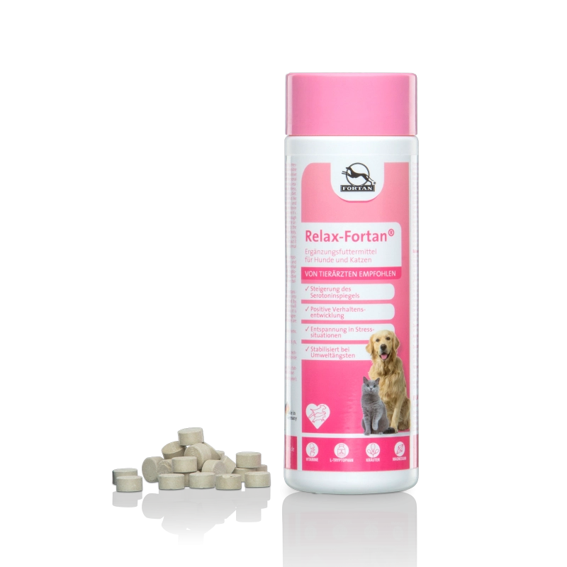  Relax-Fortan 400 tablete – Supliment nutritiv pentru câini și pisici [2]