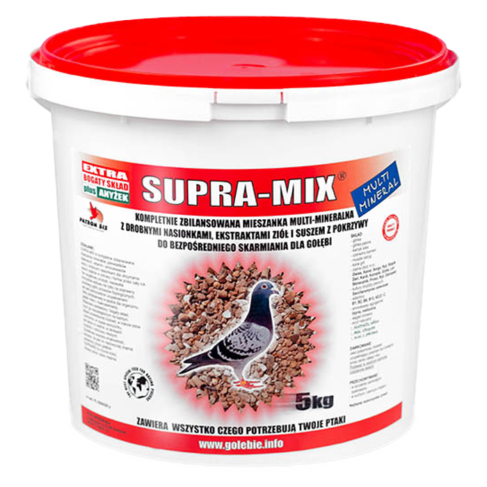 **Supramix Patron, Hrană Minerală pentru Porumbei, 5 kg** [2]