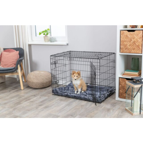 Trixie Cusca Metal, S: 64 x 54 x 48 cm, Negru [2]
