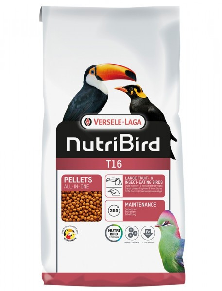 Versele Laga NutriBird T16 Hrana granulata pentru intretinere papagal tucan 10 kg [2]