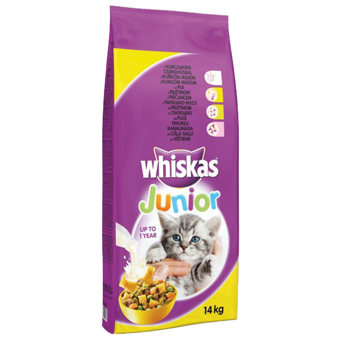 Whiskas Junior Pui Hrana uscata pentru pisici 14Kg [2]
