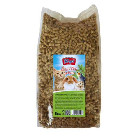 Rozatoare , animale salbatice si insecte - Asternut Pentru Pisici/Pasari/Rozatoare, 100% Peleti Din Lemn De Pin, 5 l/2.5 kg