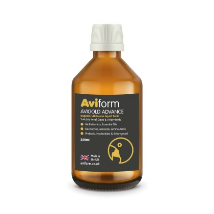 Suplimente nutritive - Aviform Avigold Advance Supliment pentru papagali All-in-One Super Tonic 250ml