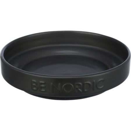 Pisici - Bol Ceramic Be Nordic, 0.3 l / 16 cm, Negru