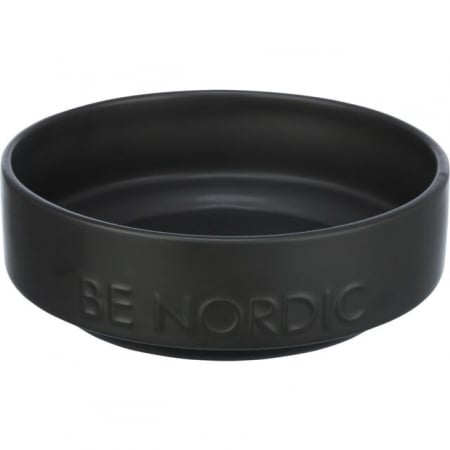 Pisici - Bol Ceramic Be Nordic, 0.5 l /16 cm, Negru