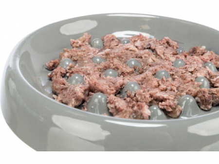 Bol Ceramic pentru Hranire Lenta, 0.25 l / 18 cm, Diferite Culori, 24800 [2]