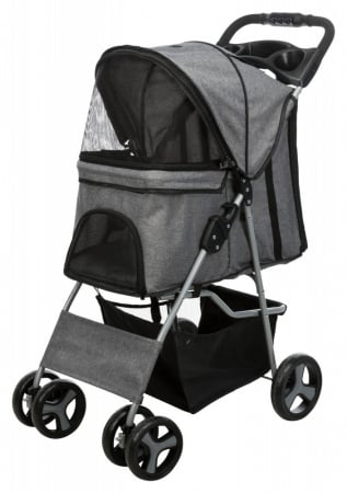 Pisici - Carucior Buggy Pana La 15 Kg, 4 Roti, 47 x 100 x 80 cm, 28959