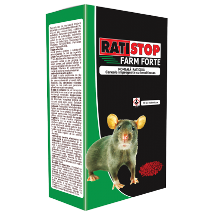 Ingrijire casa - Cereale raticide pentru soareci , Ratistop , Pasteur, 120g