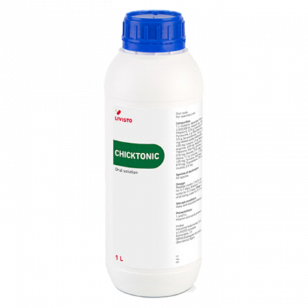 Chicktonic 1l Supliment nutritiv pentru pasari ornamentale si de curte [1]