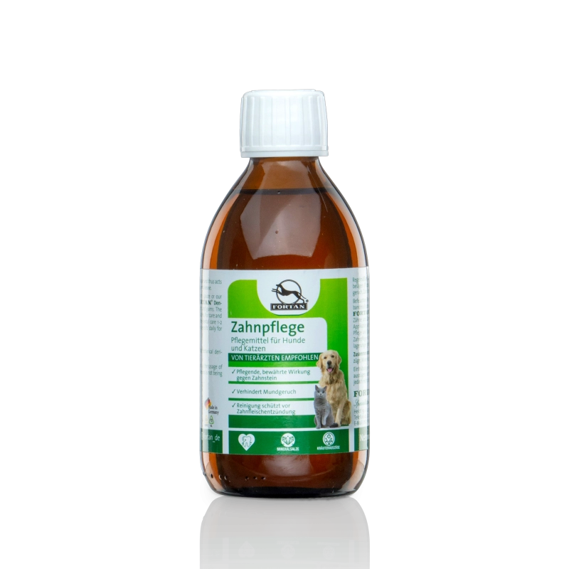 Pisici - FORTAN Dental Care 250 ml,solutie pentru igrijirea dintilor la caini si pisici