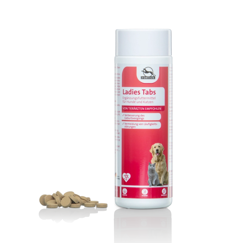 FORTAN Femele 300g – Supliment nutritiv pudră pentru câini și pisici, cu frunze de zmeură [1]