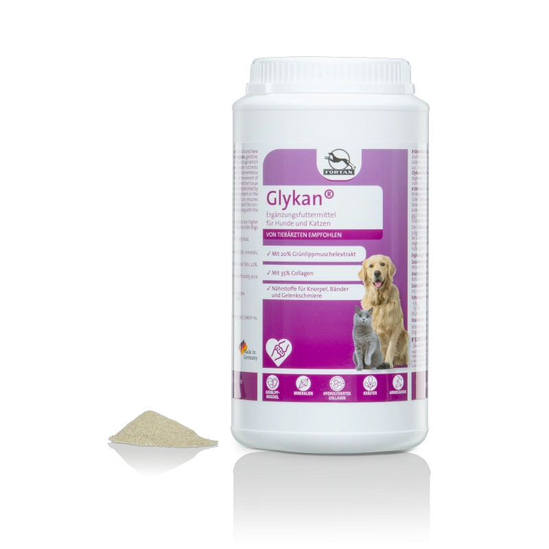 FORTAN Glycan 1.2kg – Supliment nutritiv pudră pentru câini și pisici [1]