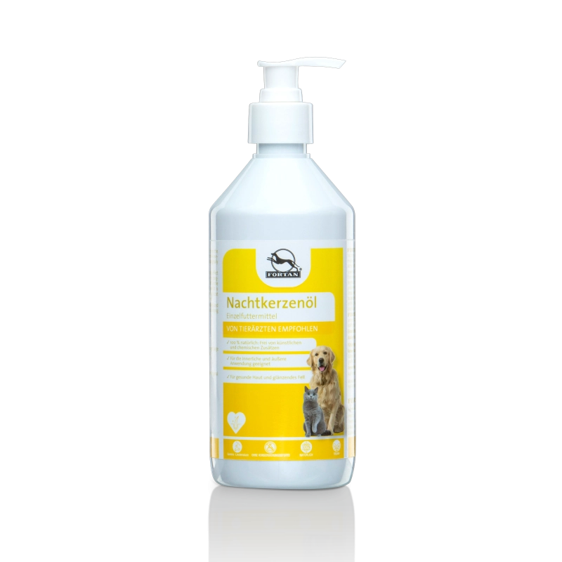 Suplimente nutritive si recompense - FORTAN ulei de luminita de seara 500ml, supliment nutritiv pentru caini si pisici