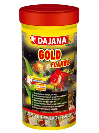 Hrana pesti - Hrana pentru pesti, Gold Fulgi, 250 ml + 20% Gratis = 300 ml, DP001B2