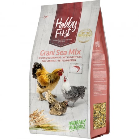 Hobby First Grani Sea Mix Gammarus 3 kg Supliment nutritiv pasari de expozitie [1]