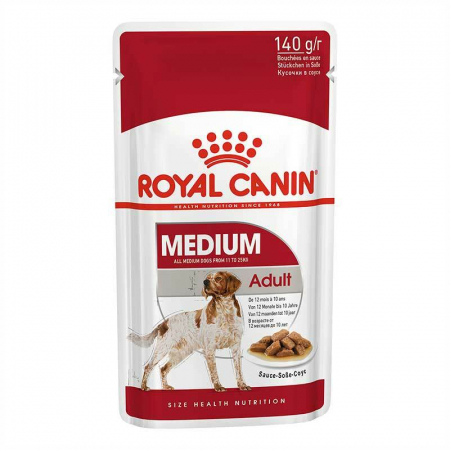 Hrana umeda - Hrana Umeda Pentru Caini, Royal Canin, Medium Adult, 140 g, BR29H