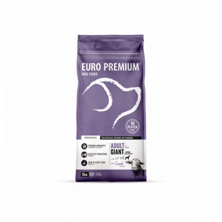 Hrana uscata caini, Euro Premium Giant Adult, Miel & Orez-15kg [1]
