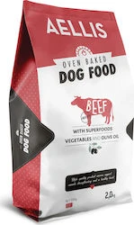 Hrana uscata - Hrana uscată pentru câini coaptă în cuptor, cu vita, Aellis Owen Baked Beef-2kg